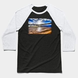 Humber Bridge, Single Span Suspension Bridge Baseball T-Shirt